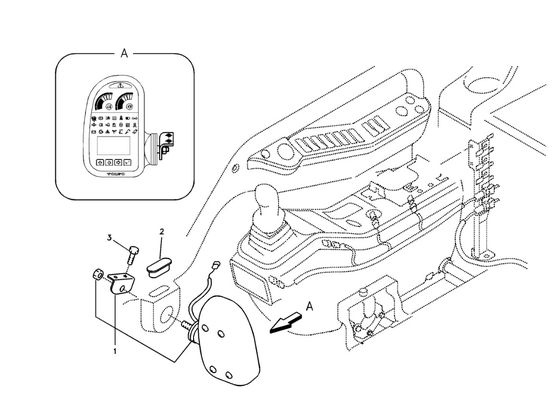 Elektrische Ersatzteile VOE14390065 VOE14636301 für Anzeigetafel EC210B EC360B EC700B